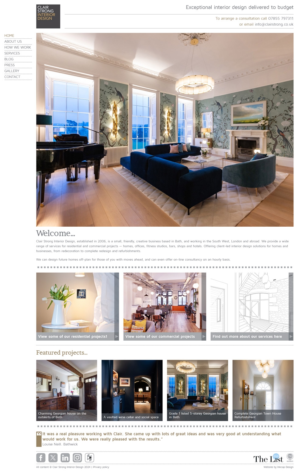 Clair Strong Interior Design